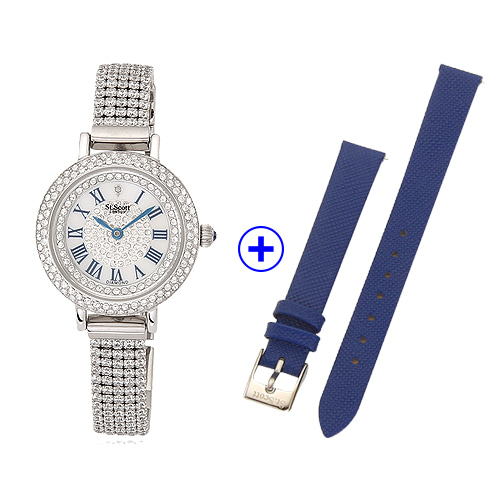 세인트스코트 ST1008WT 다이아몬드 여성 시계